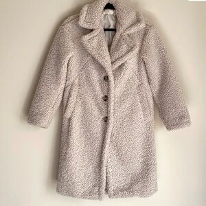Lou & Grey Off-White Teddy Jacket